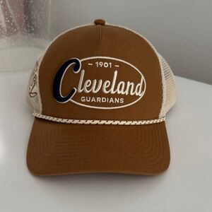 Fanatics Cream and Brown Cap